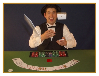One of our Professional Casino Dealers