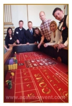 Craps table & equipment rentals